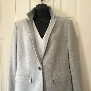 Grey Wool Blazer